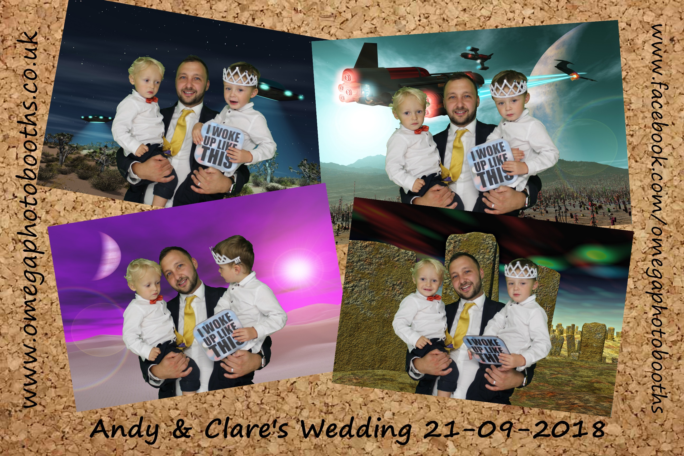 Andy and Clare wedding | View more photos from the event at gallery.omegaphotobooths.co.uk/u/Omega-Photobooths/Andy-and-Clare-wedding